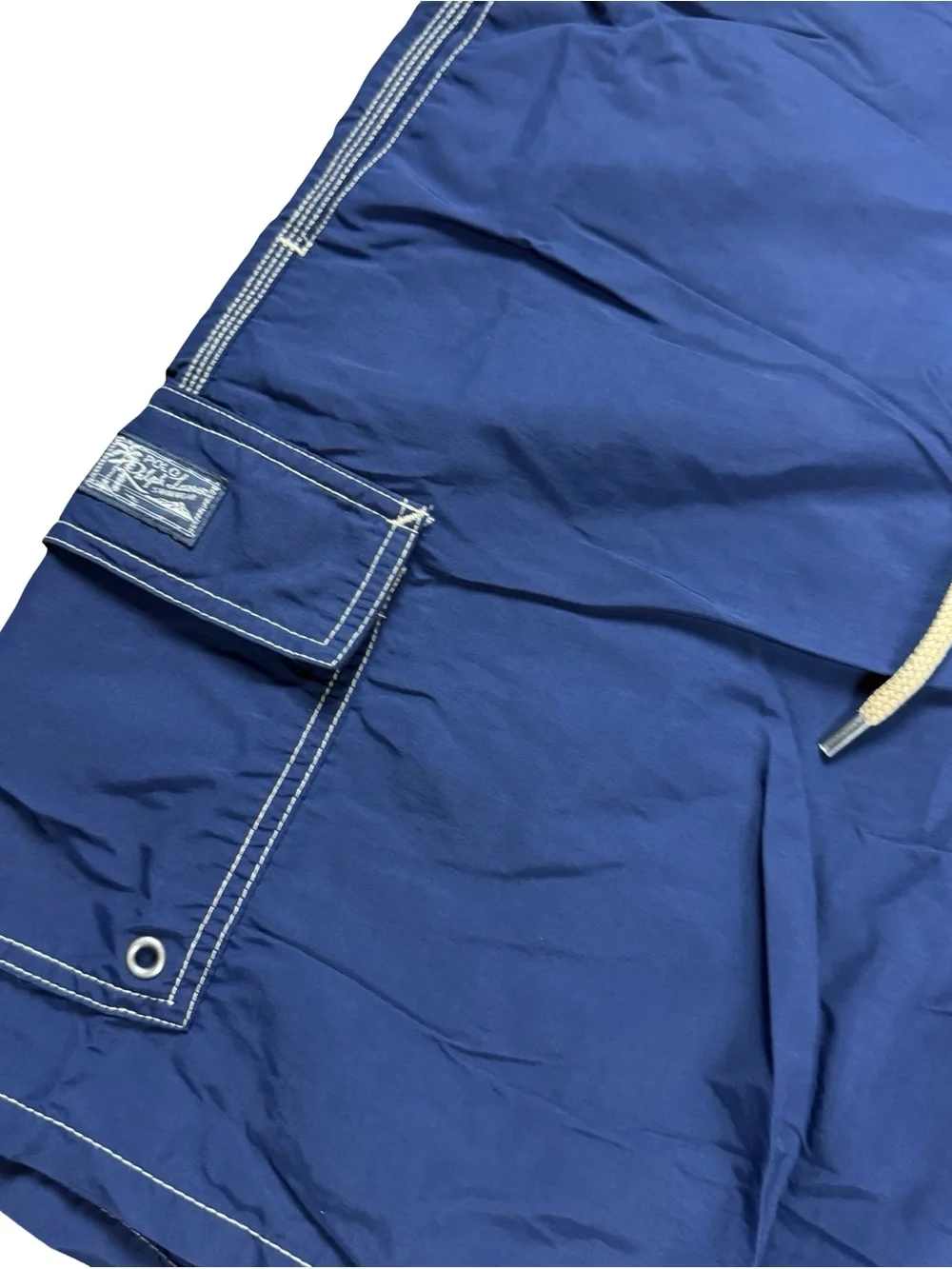 Mens Polo Ralph Lauren Small Pony Surf Style Blue Board Shorts Size 2XL